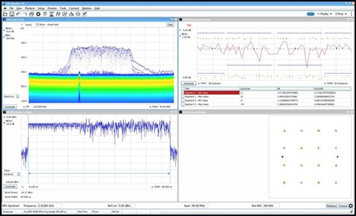 SignalVu | Spectrum Analyser Software